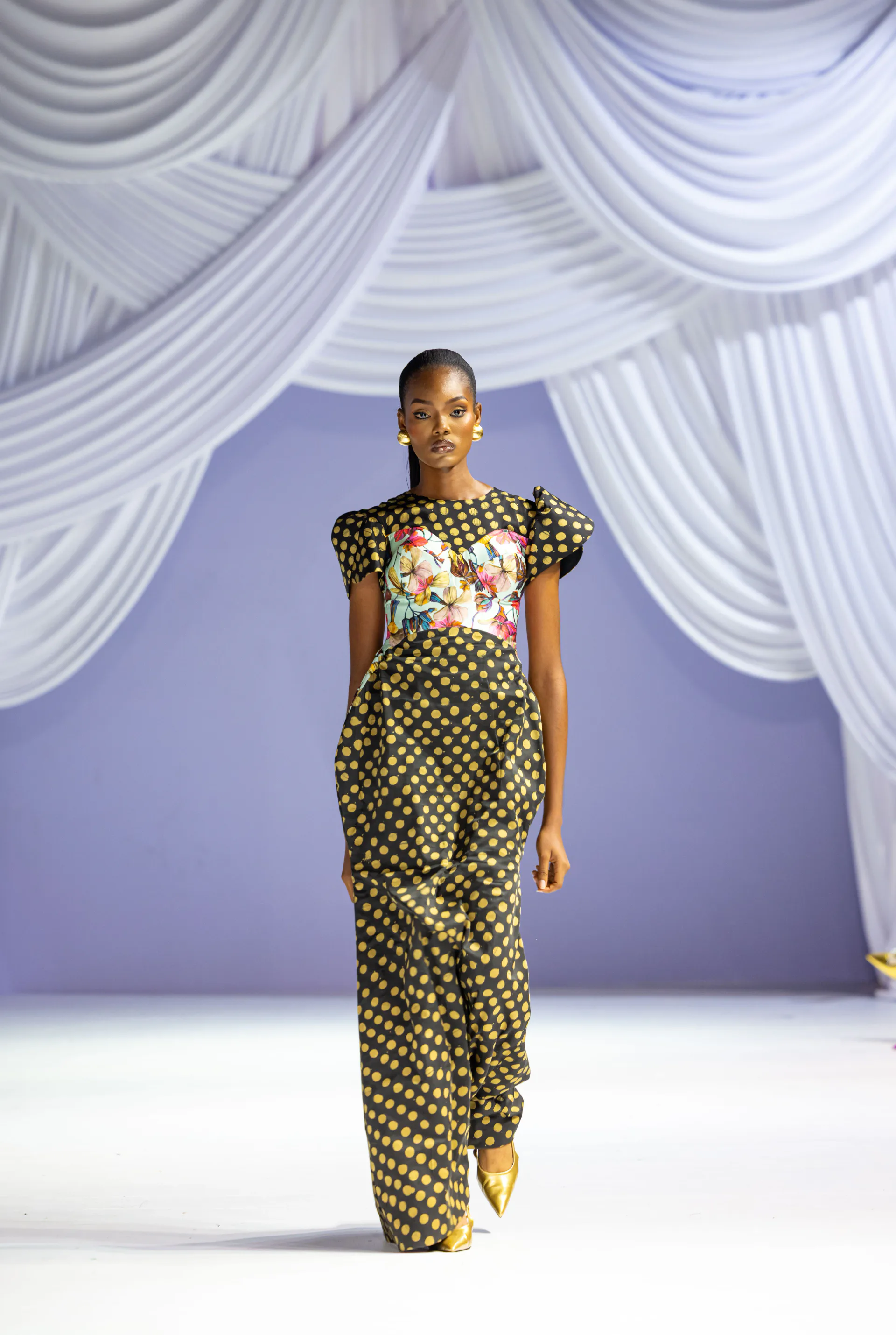 Lanre Da Silva runway look 5