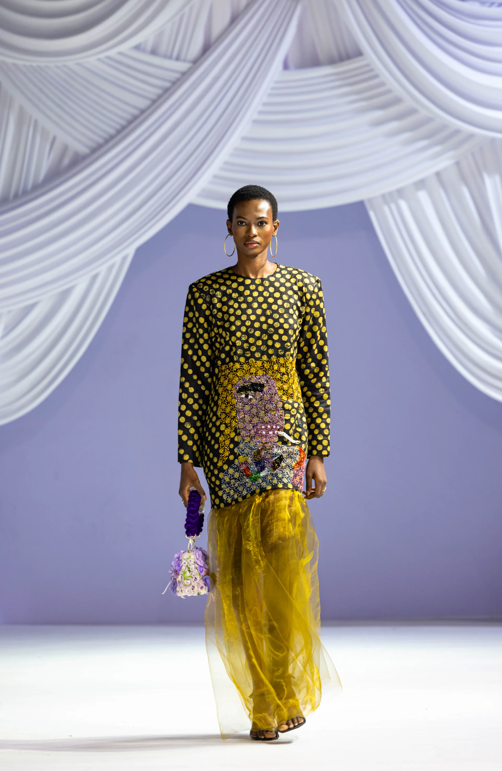 Lanre Da Silva runway look 8
